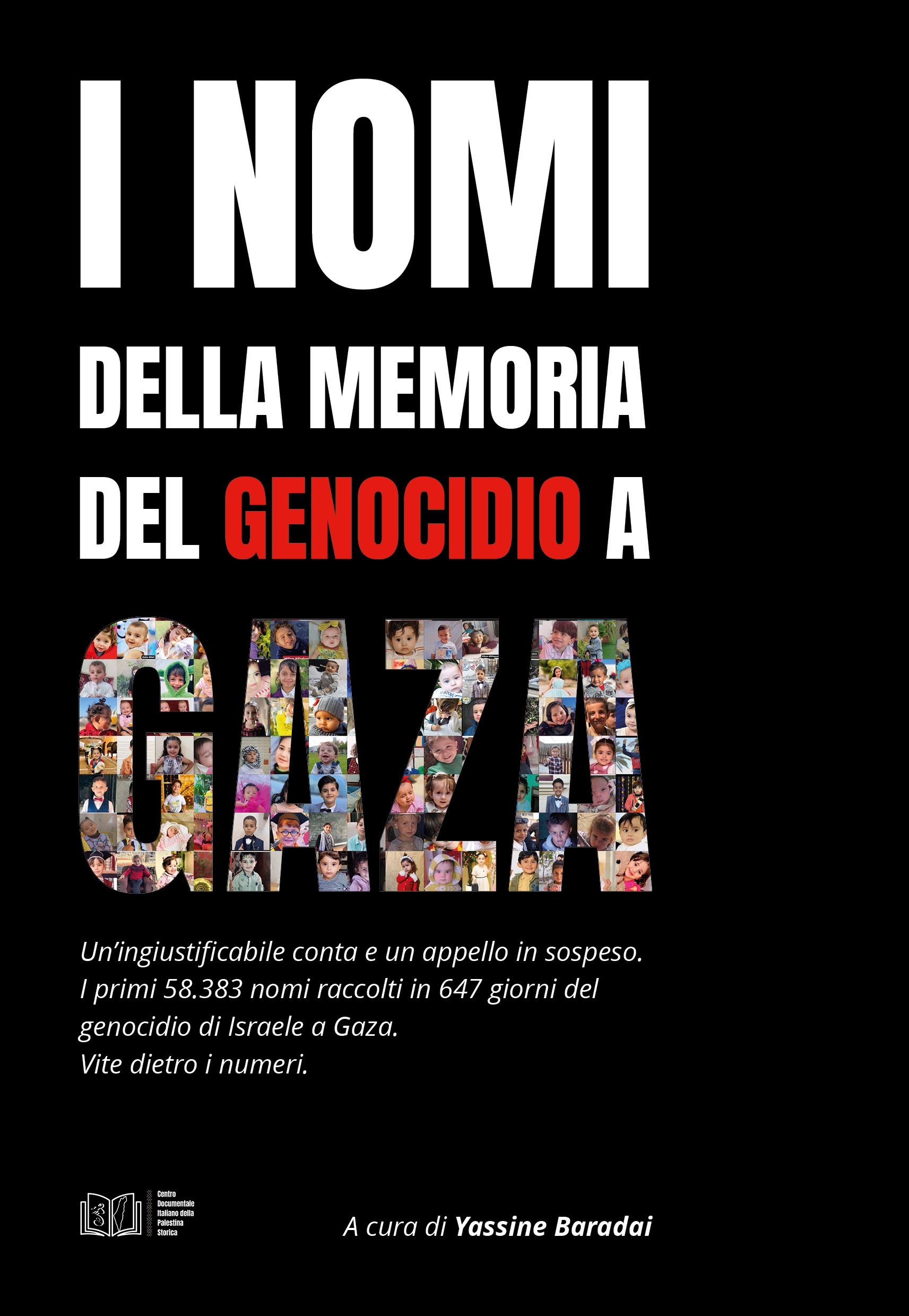Copertina ufficiale di I Nomi della Memoria — Genocidio a Gaza